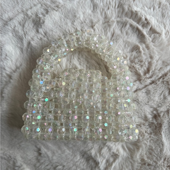 Iridescent beaded mini handbag - Picture 7 of 9
